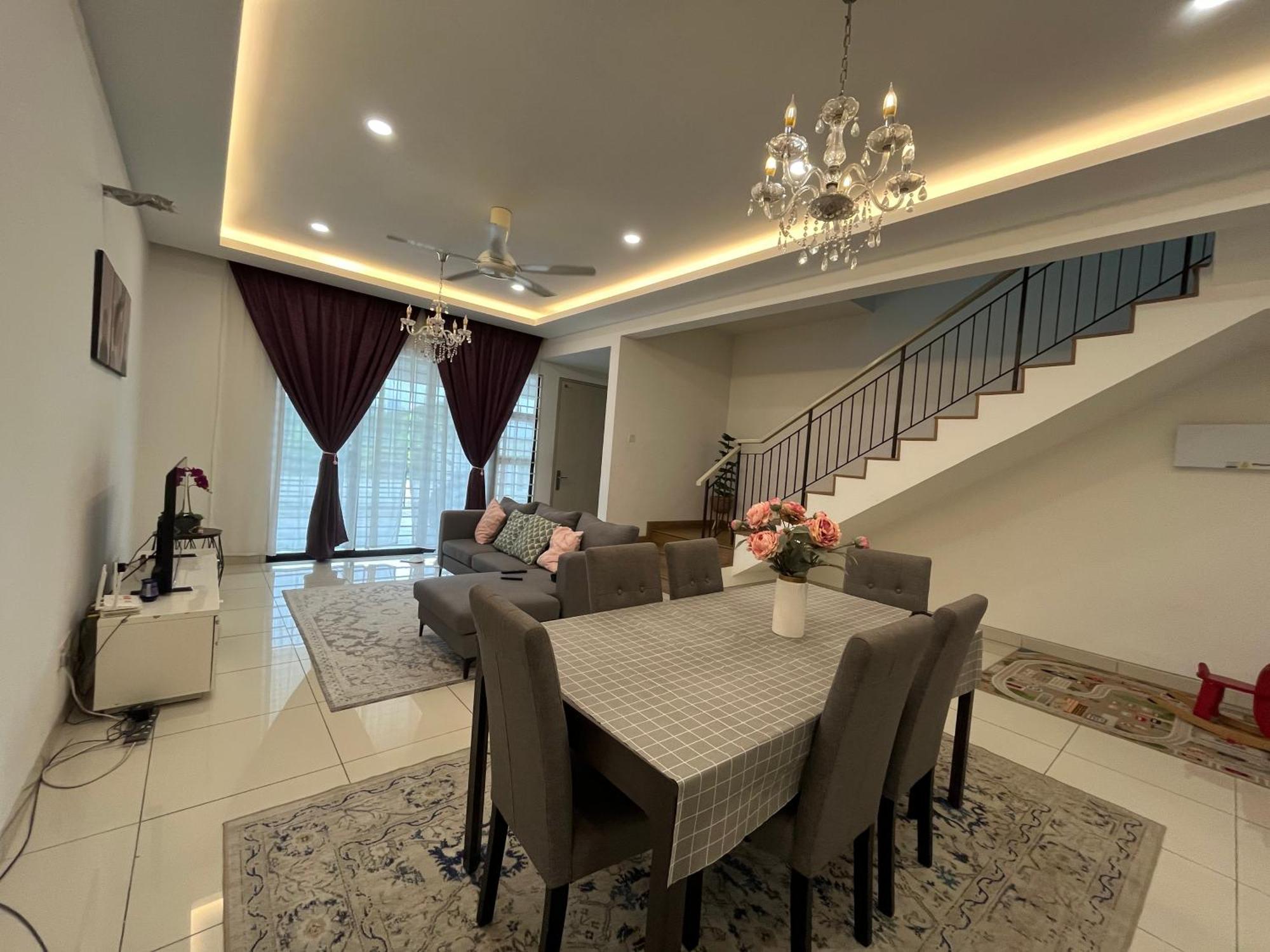 Homestay 3Br Near Setia Alam 샤알람 외부 사진